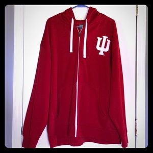 Indiana Hoosiers Zip Up Hoodie